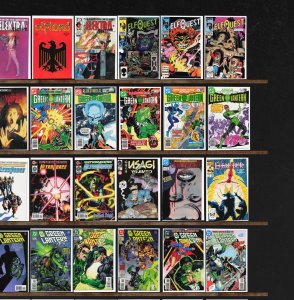 Huge Lot 150+ Comics with Green Lantern, Usagi Yojimbo, Excalibur & More!