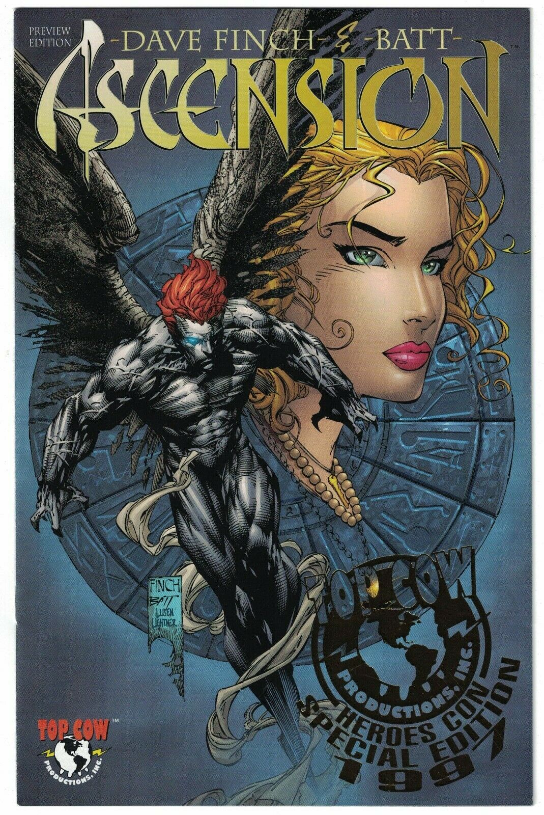 NM Ascension 1 Image VF Top Cow 1997 