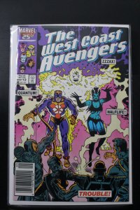 West Coast Avengers #12 Newsstand Edition (1986)