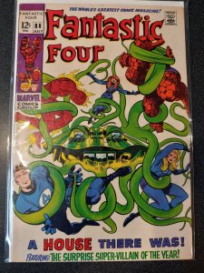 ​Fantastic Four #88 MOLE MAN 3rd FRANKLIN 1969 f+ Stan Lee Kirby 1st Series
