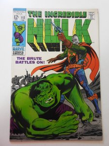 The Incredible Hulk #112 (1969) FN- Condition!
