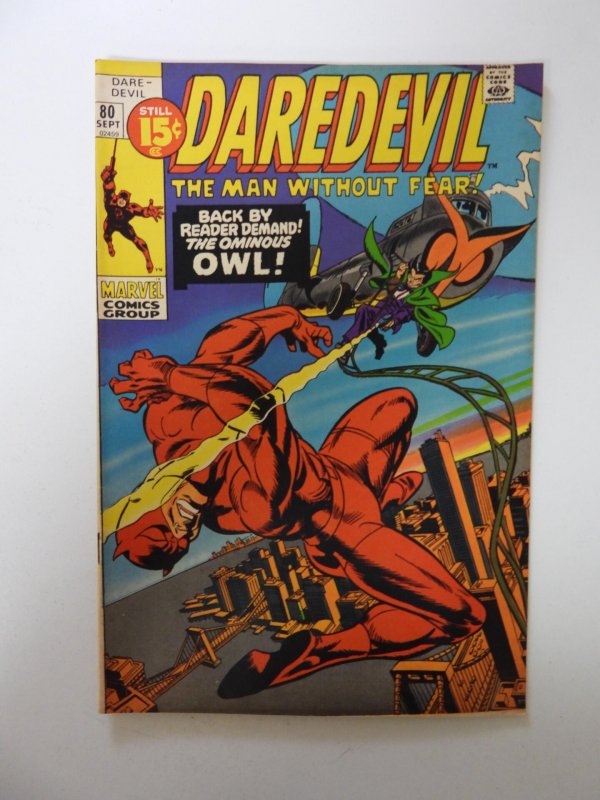 Daredevil #80 (1971) FN/VF condition