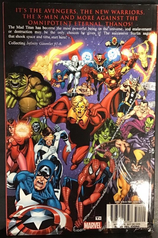 Infinity Gauntlet Third Edition, 12th Printing Marvel Comics 2018 TPB