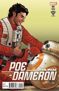Star Wars Poe Dameron #1 2016 Quinones Fried Pie Variant Marvel Comics H12
