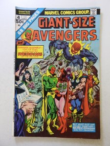Giant-Size Avengers #4 (1975) FN+ condition