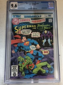 DC Comics Presents( 1980 ) # 27 (CGC 9.6) Manhunter From Mars | 1st App Mongul