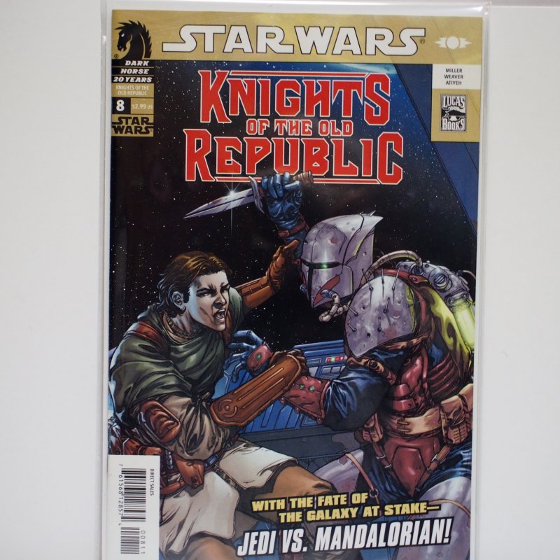 Star Wars: Knights of the Old Republic #8 (2006) NM 1st Cassus Fett