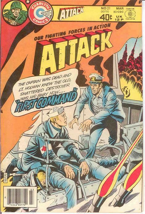 ATTACK (1971 CHARLTON) 21 VF  March 1980 COMICS BOOK