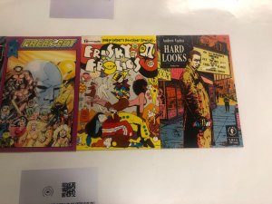 4 Indie Comics Hard Looks # 1 Frisky Frolics # 1 Freak-out # 1 Foton 1    71 KE6