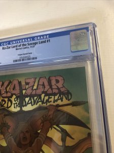 Ka-Zar Lord Of The Savage Land (2021) #1 (CGC 9.8) Torque Var Cover Census 3!