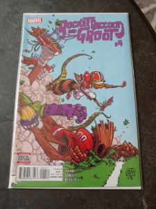 Rocket Raccoon & Groot #4 (2016) SKOTTIE YOUNG VARIANT