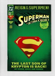 Action Comics #687D (1993) VF (8.0); Poster Included!