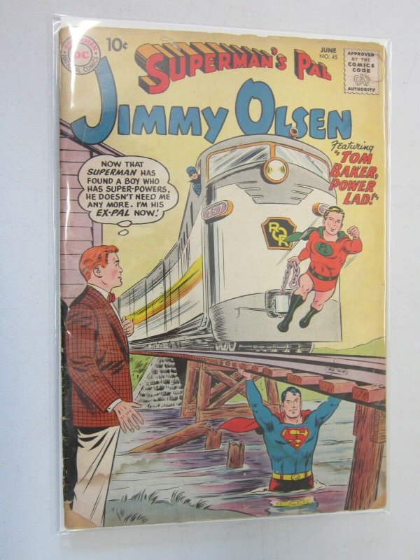 Superman's Pal Jimmy Olsen #45 H20 Damage 2.0 (1960)