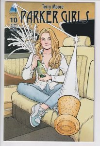 PARKER GIRLS (2022 ABSTRACT) #10 CVR A TERRY MOORE