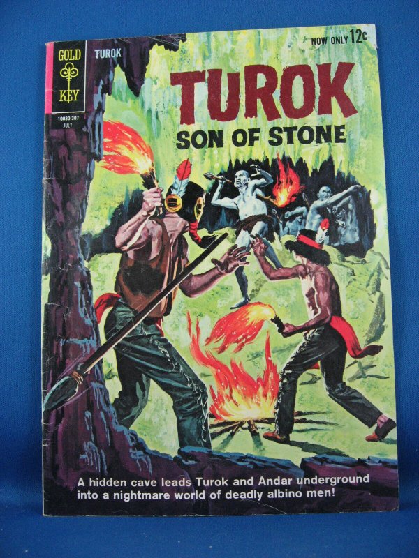 TUROK SON OF STONE 34 VG  Fine  1963  Dinosaurs 