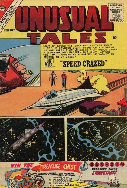 Unusual Tales #26 GD ; Charlton | low grade comic February 1961 Steve Ditko