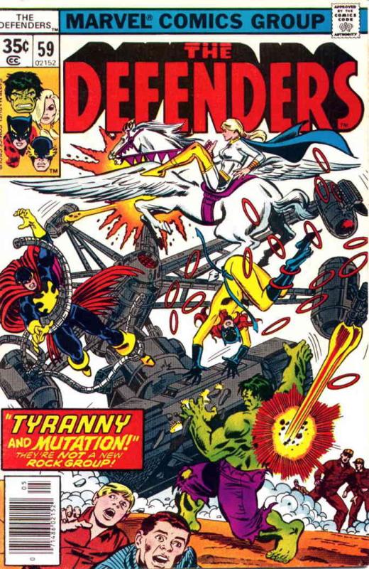 Defenders, The #59 FN ; Marvel | May 1978 Hulk Valkyrie Hellcat