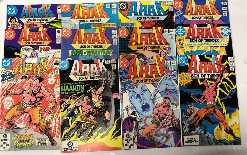 Arak (1981) Set #1-50 (missing #23) + Annual 1 • DC Comics • Colon • Giordano •