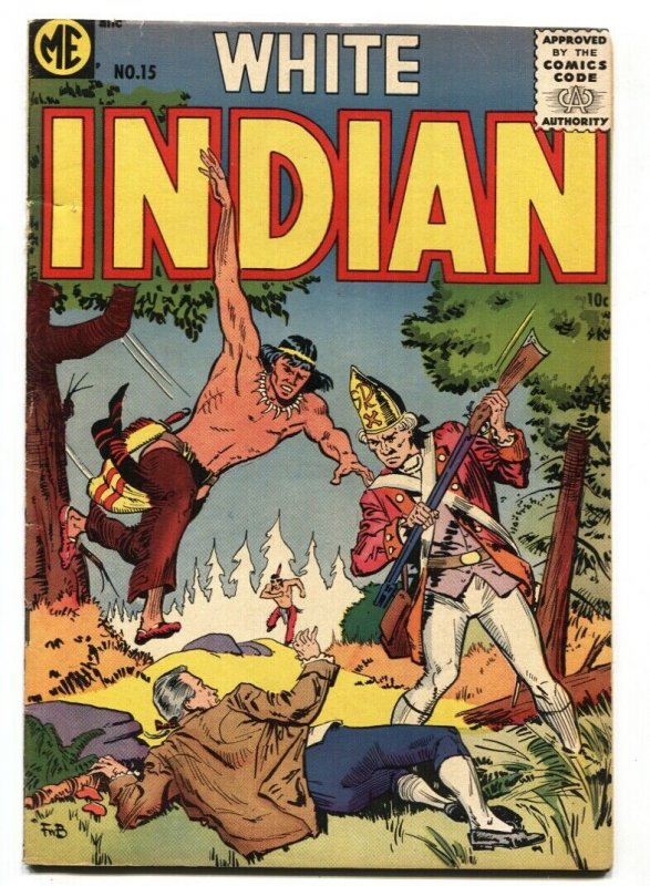 White Indian #15 1954-ME-last issue-Frank W Bolle 