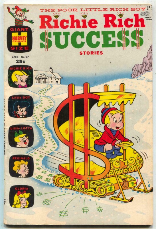 Richie Rich Success Stories #37 1971- Little Dot- Giant F/VF