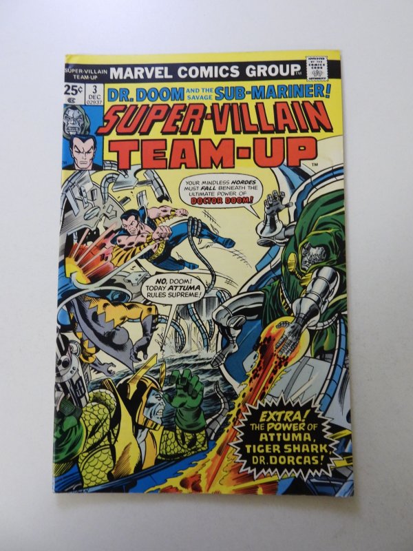 Super-Villain Team-Up #3 (1975) FN/VF condition