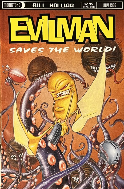 Evilman and Evilman Saves the World Lot of 2