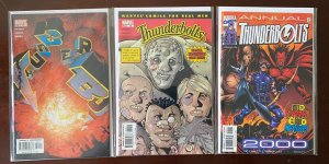 Thunderbolts comic lot 43 diff from:#11-76 + ANN 8.0 VF (1998-2003)