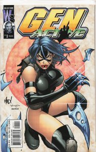 Gen-Active #1 Variant Cover (2000) Jet