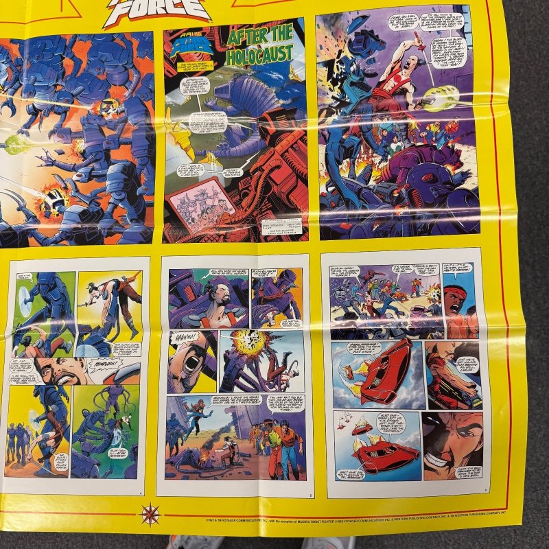 Valiant Preview Poster Rai Future Force Comic Pinup Poster 9 ET14