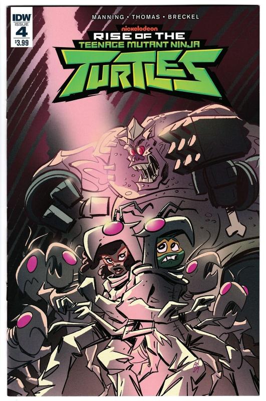 Rise Of The Teenage Mutant Ninja Turtles TMNT #4 (IDW, 2018) NM