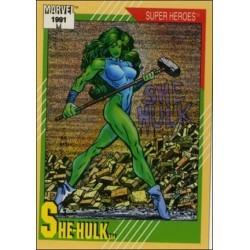 1991 Impel Marvel Universe: Series 2 SHE-HULK #43