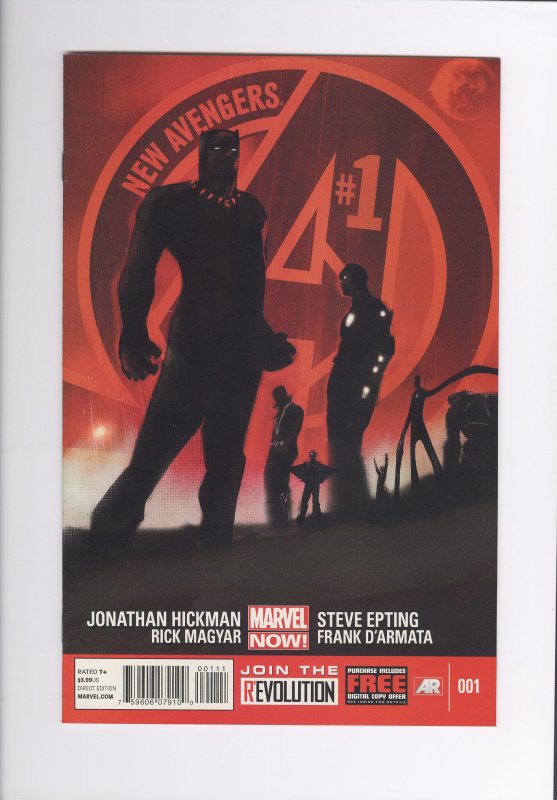 New Avengers # 1  Near Mint / Mint (NM+)  (2013)  Modern classic series