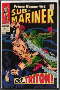 Sub-Mariner #2 (1968) Namor the Sub-Mariner