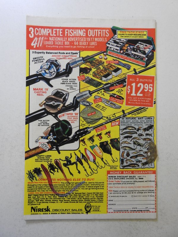 Black Panther #3 (1977) VG+ Condition moisture stain