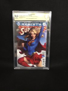 Supergirl #12 (DC, 2017) Artgerm Variant - CBCS 9.8 Witness Sig