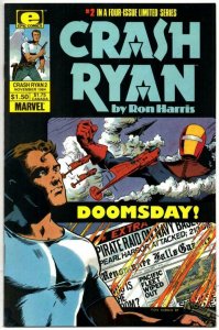 CRASH RYAN 2 VF/NM Ron Harris Epic 1984 more Marvel in store