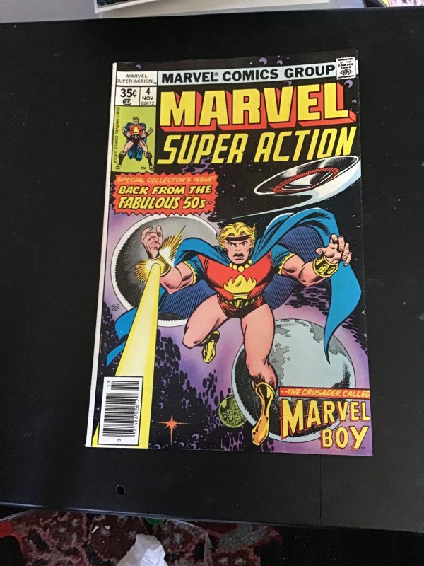 Marvel Super Action #4 (1977) 1st Copper Age Marvel Boy! VF/NM Wow!