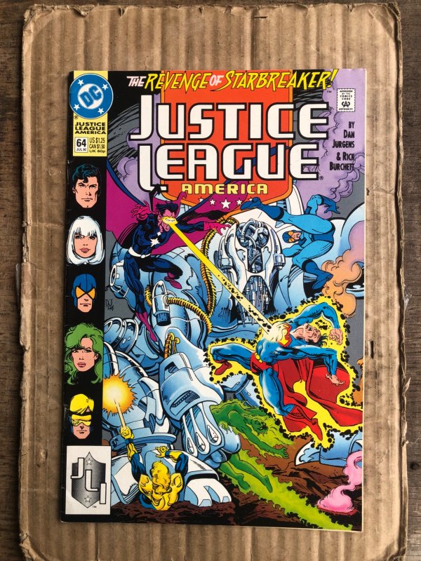 Justice League America #64 (1992)