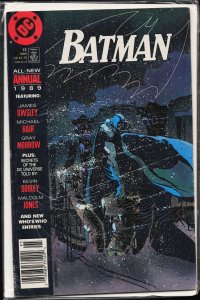Batman Annual #13 Newsstand Edition (1989) Batman