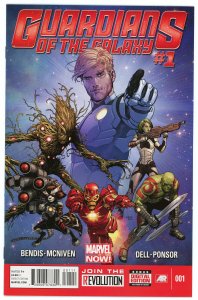 Guardians of the Galaxy #1 (2013 v3) Brian Bendis Steve McNiven NM
