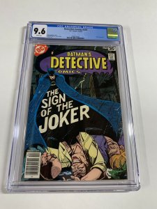Detective Comics 476 Cgc 9.6 White Pages Joker Bakman Dc Comics 2049535001