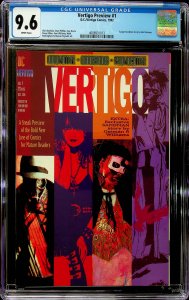 Vertigo Preview (1992) - CGC 9.6 Cert#4008931013