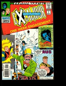 10 Excalibur Marvel Comics # 124 125 FB 1 Annual 1 2 + Mojo + SP + Vs Xmen+ JF26