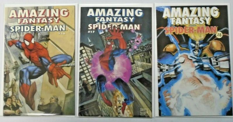 Amazing Fantasy Spider-Man run #16 to #18 all 3 different books 8.0 VF (1995)