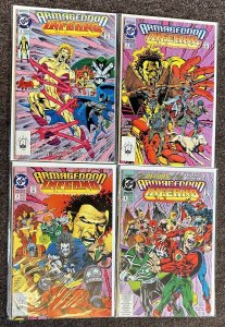 Armageddon Inferno #1,2,3,4 1992 DC Comics Complete Set Lot