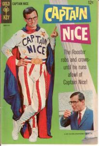 CAPTAIN NICE 1 FINE 1967 COMICS BOOK