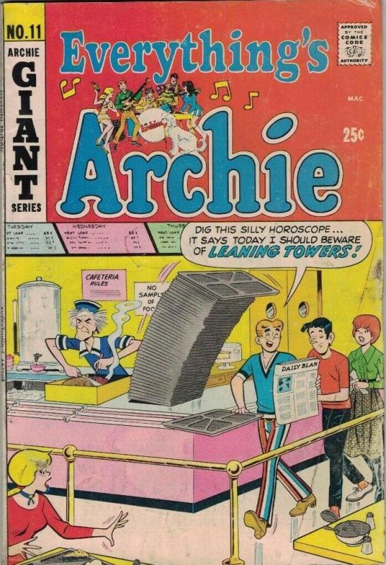 EVERYTHINGS ARCHIE (1969-1991) 11 GOOD December 1970