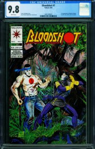 Bloodshot #7 CGC 9.8 1993 Valiant 1stt full Ninjak 2001509007