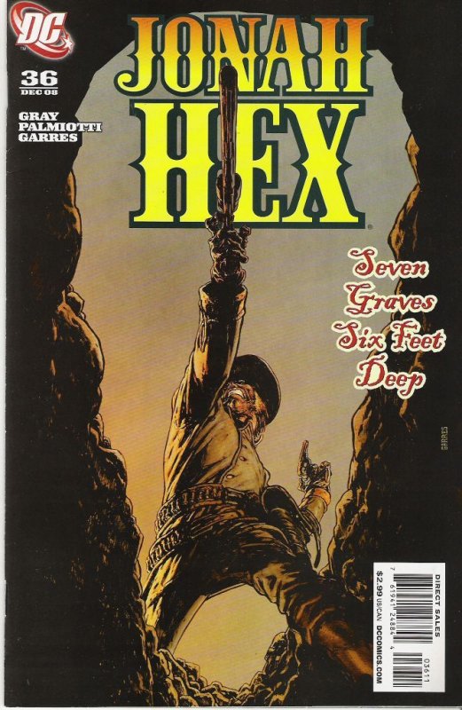 Jonah Hex #36 (2008)  NM to NM/M  original owner