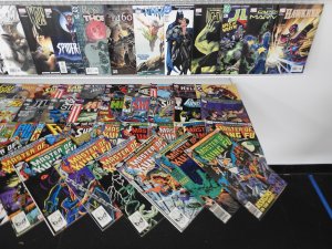 Huge Lot 200+ Comics W/ Flash, Daredevil, Wolverine+ Avg Fine- Condition!!